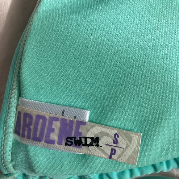 Ardene Turquoise Swim Top - Picture 3 of 4